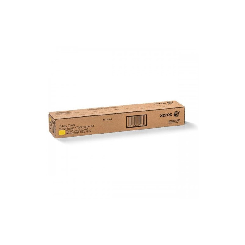 Cartouche Toner Jaune Origine Xerox 550 pour imprimantes Color 550/560