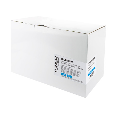 Toner Laser Compatible HP 046AC / CF411A Cyan - Solidaire