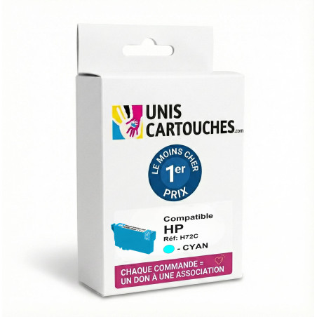 Cartouche C9371A Cyan HP 1er Prix - Compatible HP