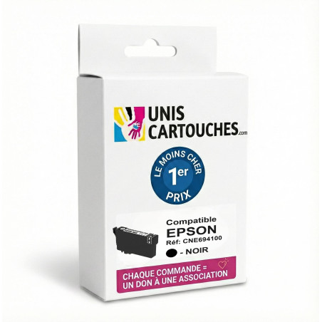 Cartouche Compatible Epson T694100 Noir Photo - 1ER Prix
