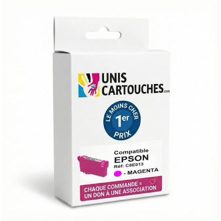 Cartouche Magenta Epson C13T01C300 compatible - 1er prix