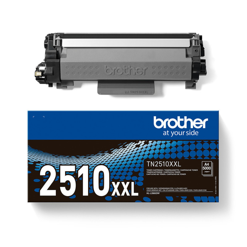 Cartouche TN-2510XXL Origine Brother – Noir – 5000 pages
