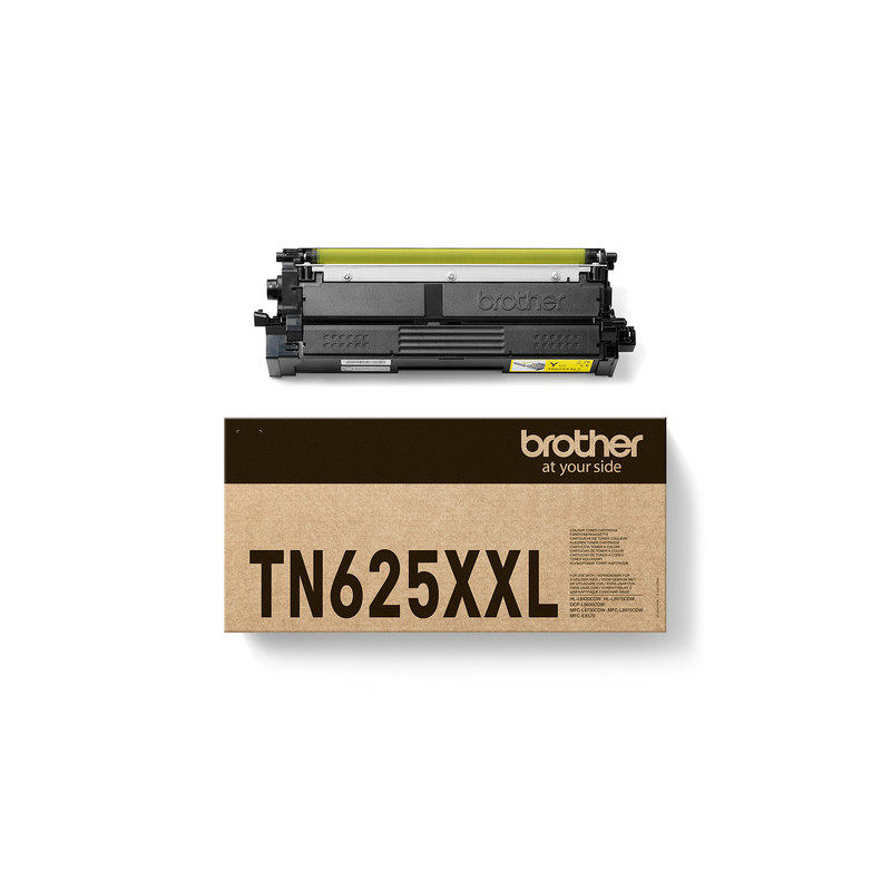 Cartouche jaune Brother 625XXXL Origine – 6500 pages – compatible 5