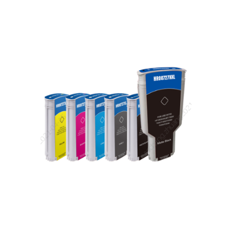 Cartouche Cyan 1er prix compatible B3P19A HP DesignJet