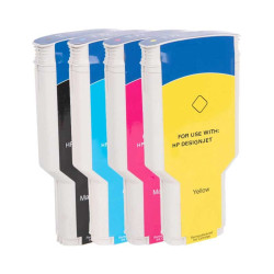 Cartouche compatible noir 1er prix pour imprimantes HP DesignJet T