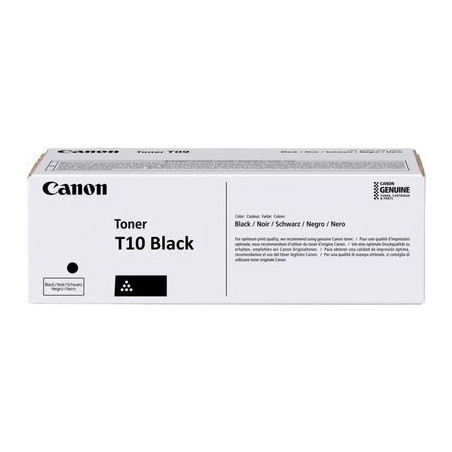 Cartouche Noir d'origine T10 pour Canon i-SENSYS X C 1530 Series