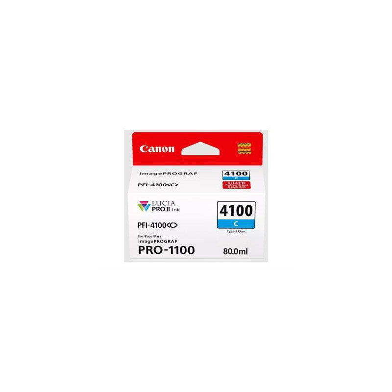 Cartouche d'origine Cyan pour Canon ImagePROGRAF PRO-1100