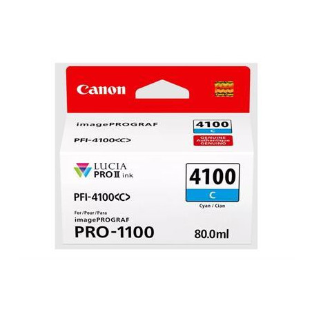 Cartouche d'origine Cyan pour Canon ImagePROGRAF PRO-1100
