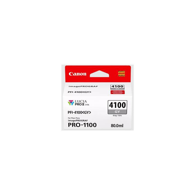 Cartouche d'origine pour Canon ImagePROGRAF PRO-1100, gris