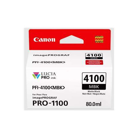 Cartouche noire mat Origine - Canon ImagePROGRAF PRO-1100