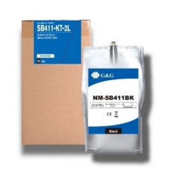 Cartouche compatible Noir SB411-KT-2L pour Mimaki TS300P-1800