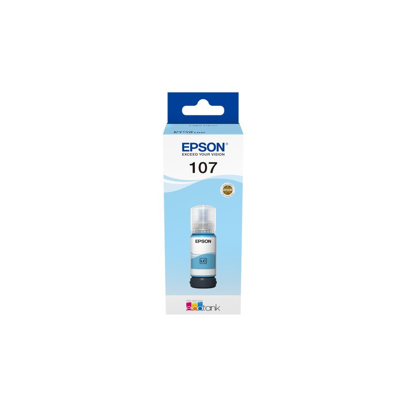 Cartouche d'origine Light cyan pour Epson EcoTank ET-18100, conforme