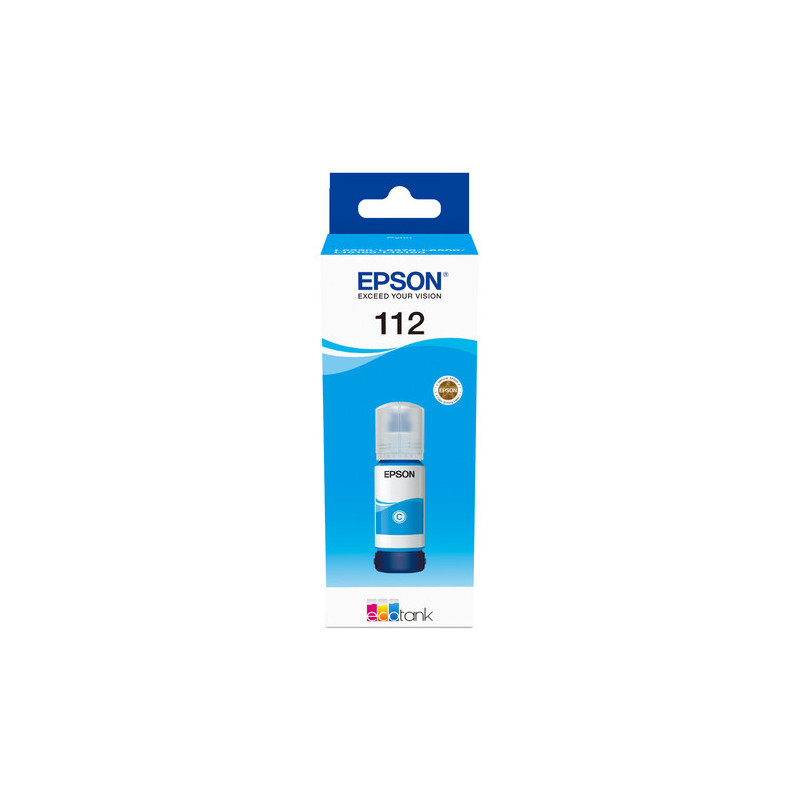 Cartouche d'origine Epson Cyan Origine – 112 – pour EcoTank