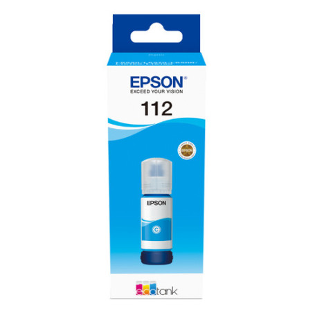 Cartouche d'origine Epson Cyan Origine – 112 – pour EcoTank