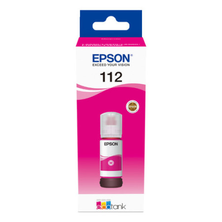 Cartouche Magenta Origine Epson 112 pour imprimantes EcoTank L