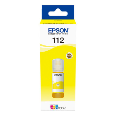 Cartouche jaune d’origine Epson 112 – pour imprimantes EcoTank L