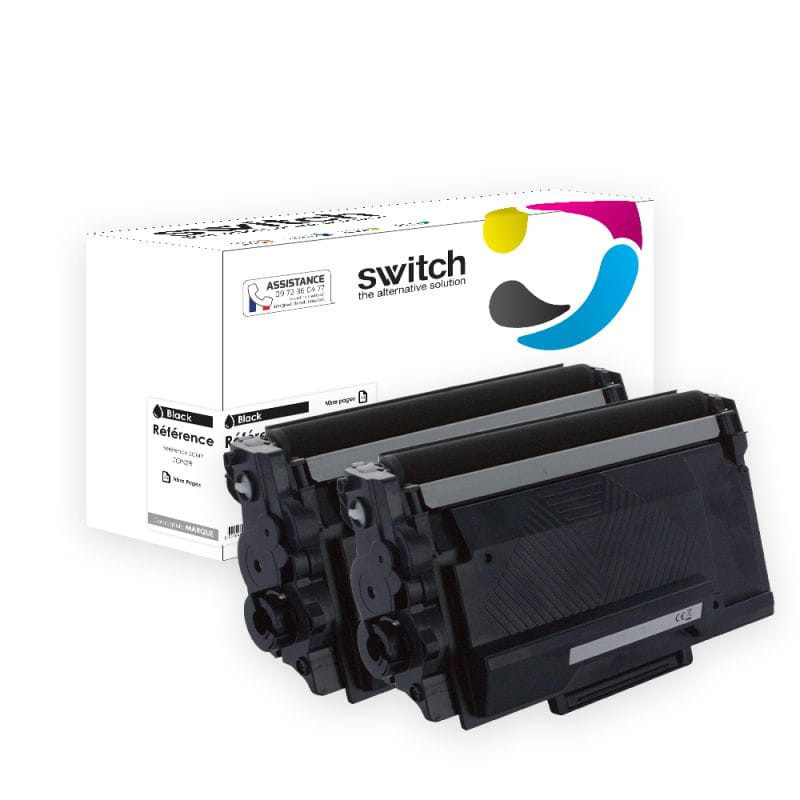 Cartouche Noir Premium Switch TN-3480 compatible Brother - Gamme