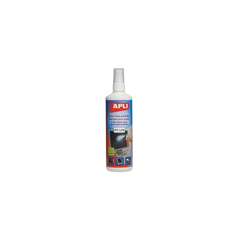Spray Nettoyant pour Ecran APLI, 250 ml