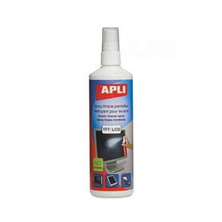 Spray Nettoyant pour Ecran APLI, 250 ml