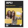 APLI Papier photo brillant A4 140g/m², 100 feuilles