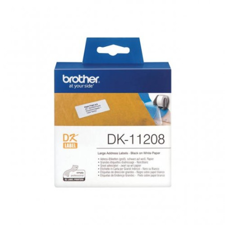 Brother DK11208 - Rouleau Etiquette Thermique 38x90mm authentique Brot