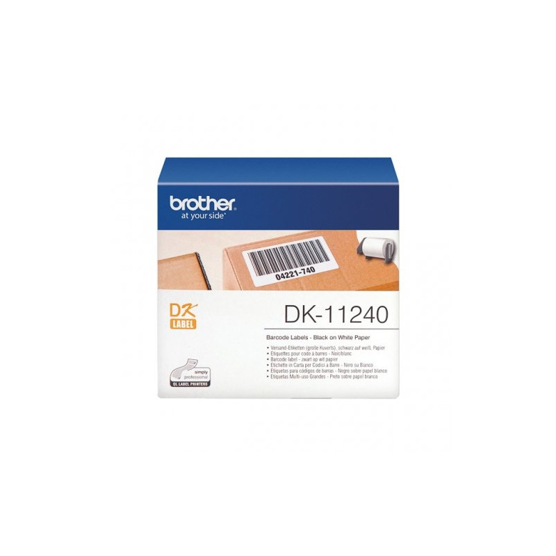 Brother DK11240 - Rouleau Etiquette Thermique 102x51mm authentique Bro
