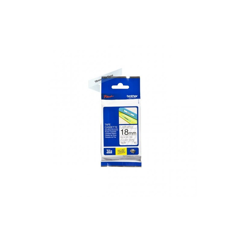 Brother TZE-141 - Ruban Etiquette 18mm authentique Brother TZE141 - No