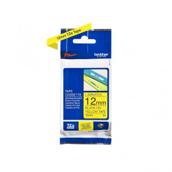 Brother TZE631 Ruban étiquette authentique 12mm - Jaune