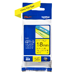 Brother TZE-641 - Ruban Etiquette 18mm authentique Brother TZE641 - Noir sur Jaune