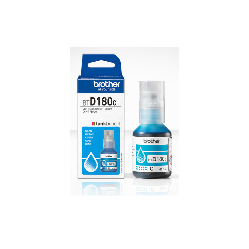Cartouche Origine Cyan Brother DCP T580DW/T583DW/T780DW - conformité