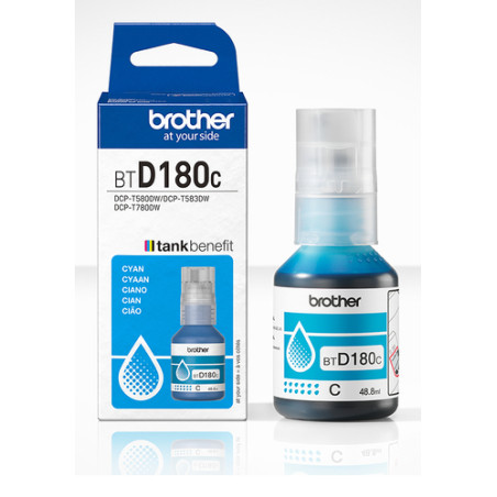 Cartouche Origine Cyan Brother DCP T580DW/T583DW/T780DW - conformité