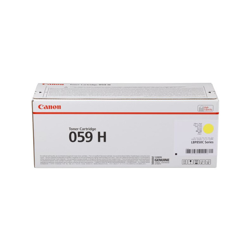 Cartouche Jaune Origine Canon 3624C001 pour i-SENSYS LBP-850 Series