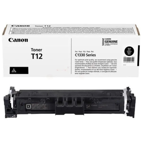 Cartouche noire d'origine T12 pour Canon i-SENSYS X C 1300 Series
