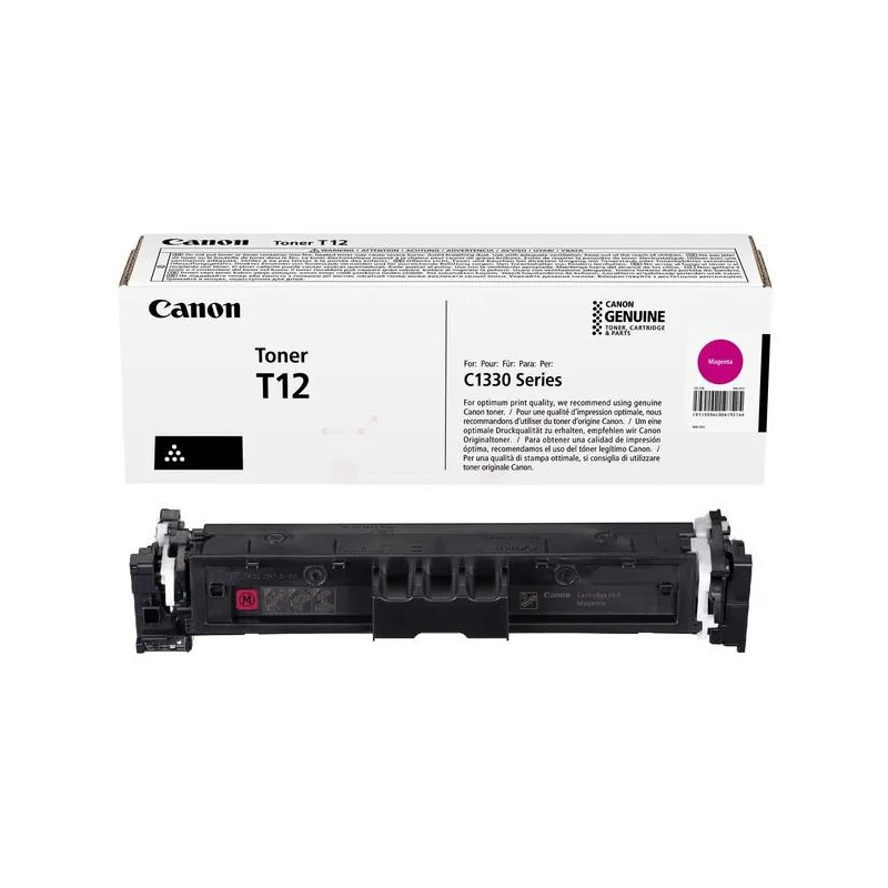 Cartouche Magenta Origine T12 pour Canon i-SENSYS X C 1300 Series