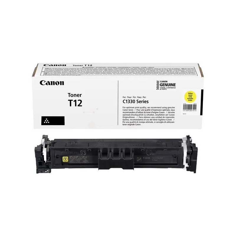 Cartouche jaune T12 Origine Canon pour i-SENSYS X C 1300 Series