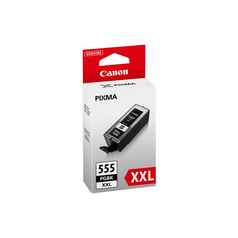 Cartouche Origine 555XXL Noir pour imprimantes Canon Pixma
