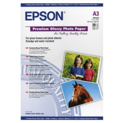 Epson - Papier A3 brillant 255g/m2 authentique 20 feuilles - Epson S04