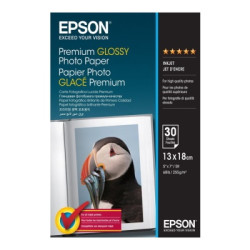 Epson - Papier 13x18 photo brillant 255g/m2 authentique 30 feuilles - 
