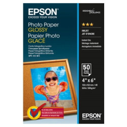 Epson - Papier A6 photo glacé 200g/m2 authentique 50 feuilles - Epson 