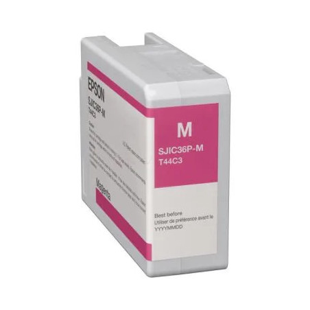 Cartouche Origine Magenta T44C3 pour imprimantes Epson ColorWorks