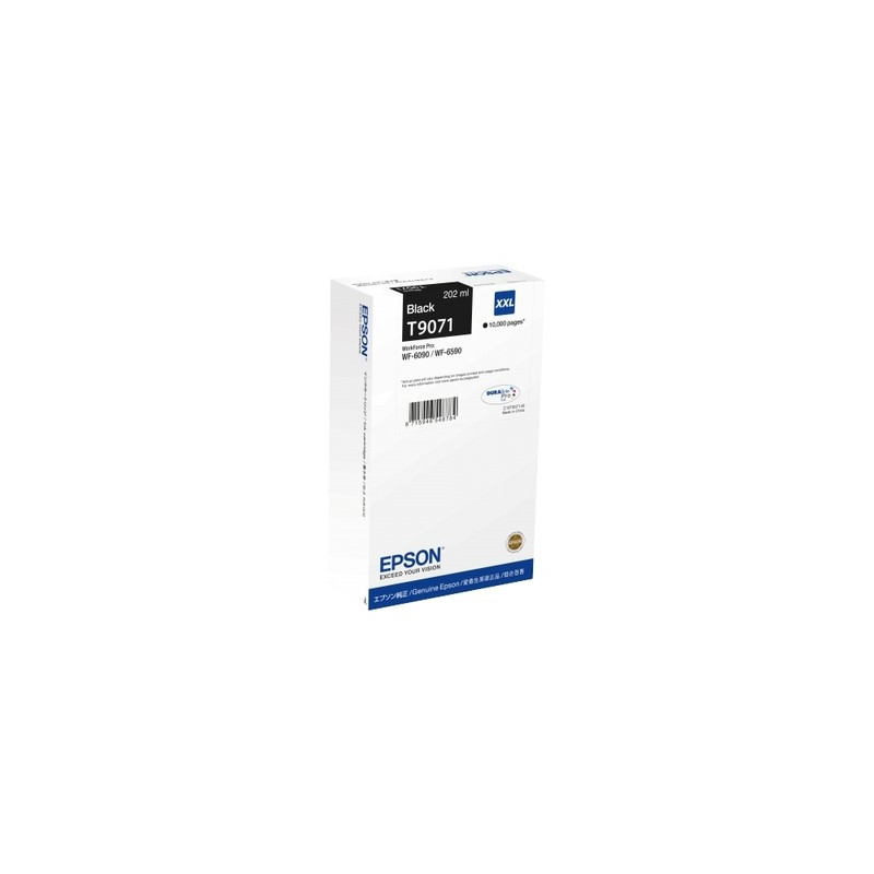 Cartouche d'origine T9071 noir pour imprimantes Epson WorkForce Pro