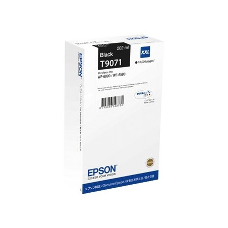 Cartouche d'origine T9071 noir pour imprimantes Epson WorkForce Pro