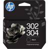 Cartouche d'origine HP 302/304 Noir Origine pour DeskJet 1110/2130