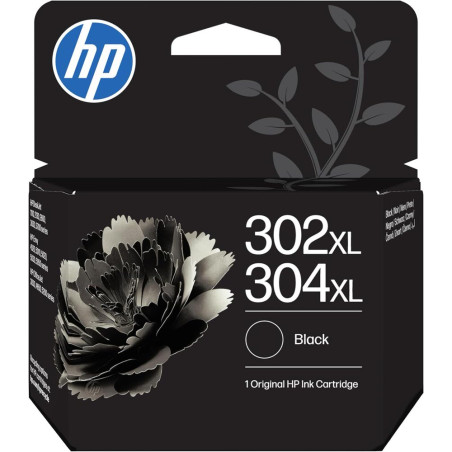 Cartouche jet d'encre Origine HP 302XL/304XL Noir B7RT9AE
