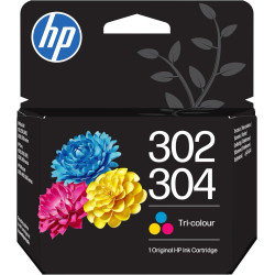 Cartouche jet d'encre Origine HP 302/304 Tricolor B7RT6AE | Gamme Origine