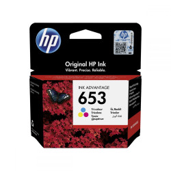 Cartouche jet d'encre HP 653XL Origine - 3YM74AE - Tricolor