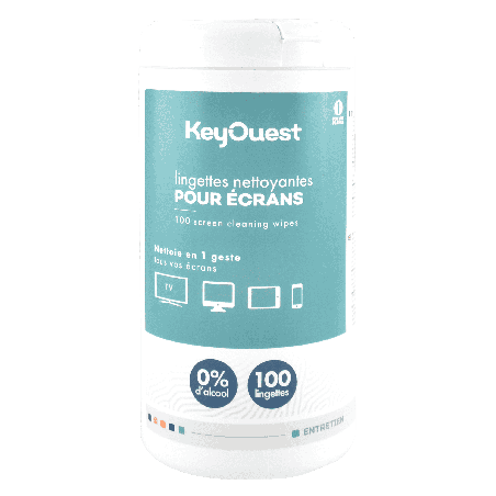 KEY OUEST LINGETTES NETTOYANTES POUR ÉCRAN