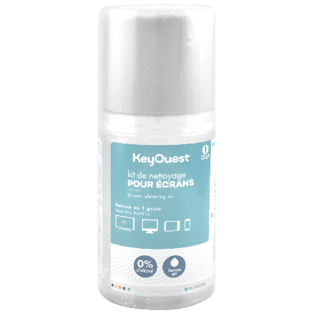 KEY OUEST Kit Nettoyage Gel Pour Ecran 200ml