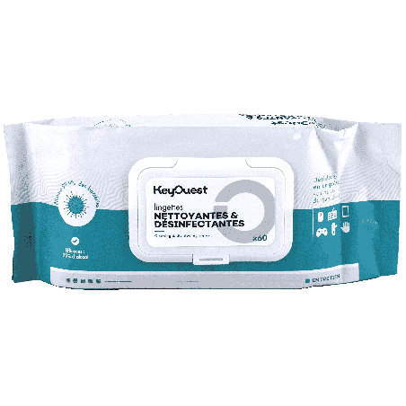 KEY OUEST LINGETTES DESINFECTANTES x60