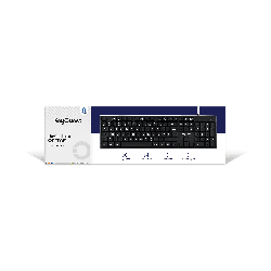 KEY OUEST CLAVIER OFFICE FILAIRE NOIR